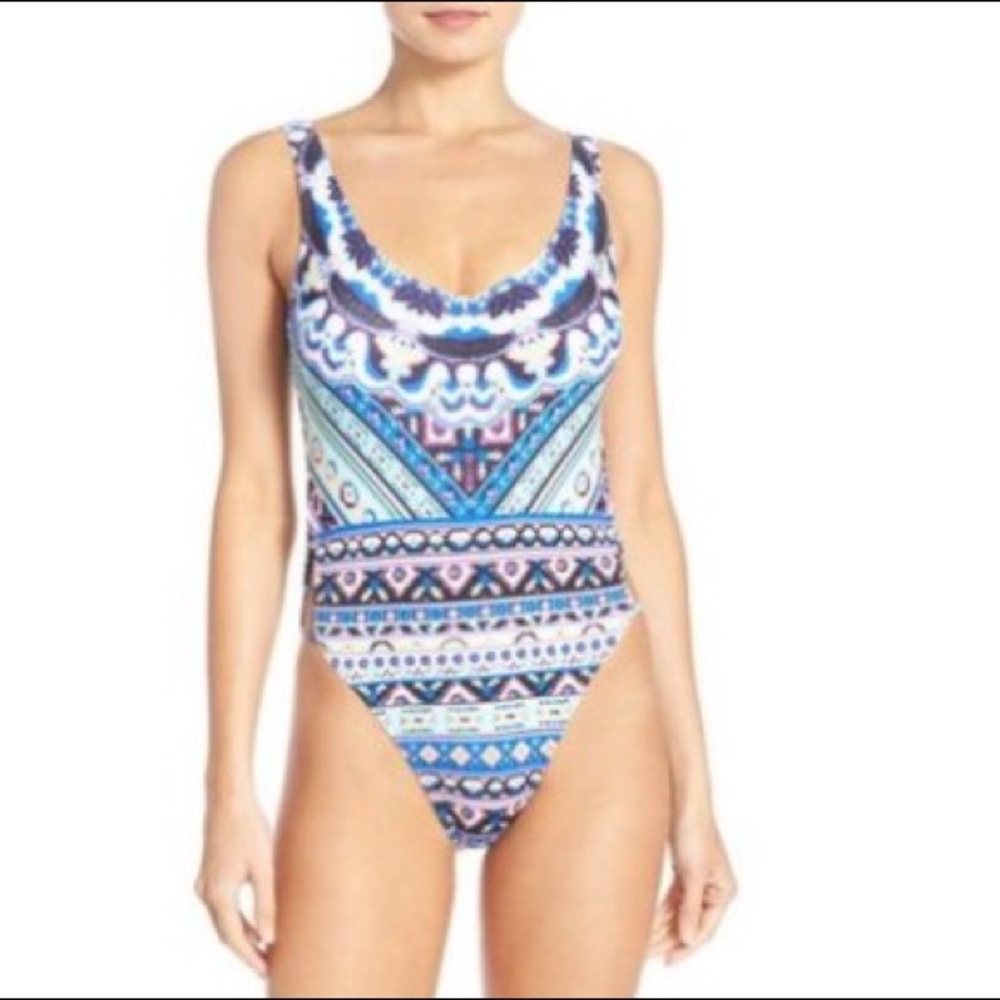 Bikini Lab One Piece Swimsuit Size Medium EUC